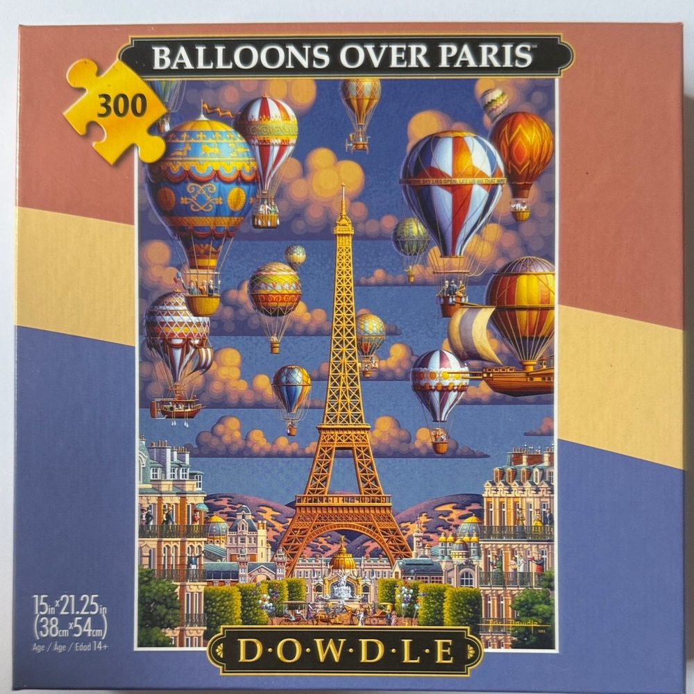 Buffalo Games, Balloons Over Paris Puzzle - 300 Pieces
